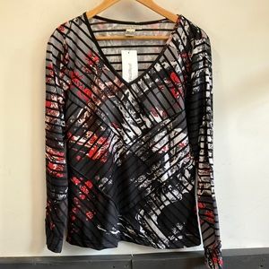 Alberto Makali Patchwork Top